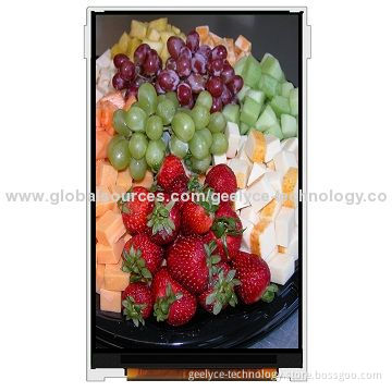 3.75-inch TFT LCD monitor with 320RGB x 480P resolution, 8/16-bit interface and LED backlight